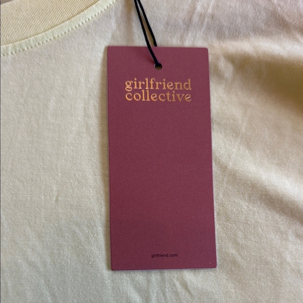 NWT Girlfriend Collective Men’s Neon Green Cupro Tshirt - Picture 6 of 7